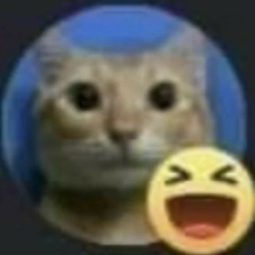 Figurinha: Gato Rindo