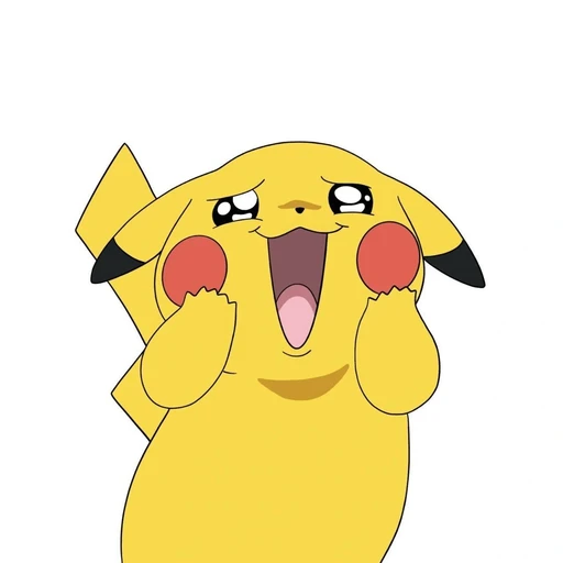 Figurinha: Pikachu surpreso