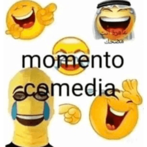 Sticker: Momento comedia