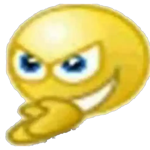 Sticker: Thinking and Sarcastic