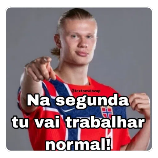 Figurinha: Haaland: Segunda-feira