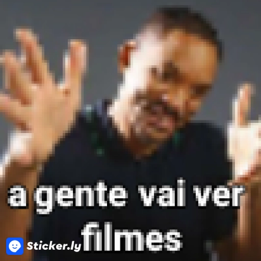 Sticker: Will Smith: we're watching movies
