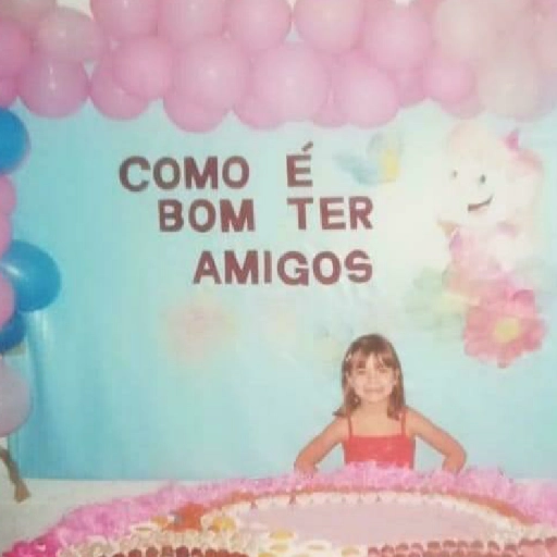 Figurinha: Como é bom ter amigos