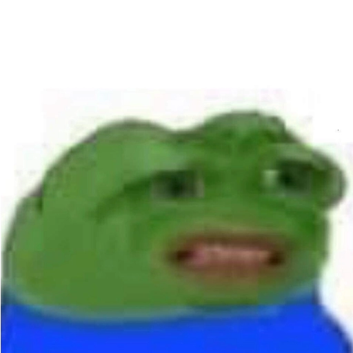 Sticker: Pepe sapo triste