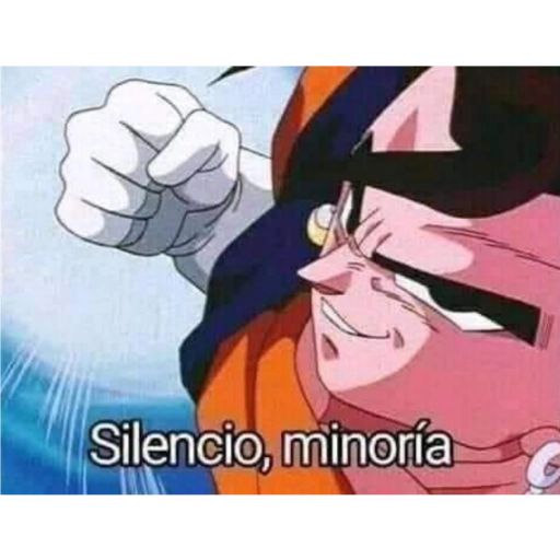 Figurinha: Silencio, minoría