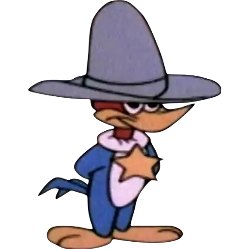 Sticker: Pájaro Loco Sheriff