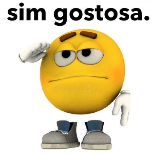 Figurinha: Sim gostosa
