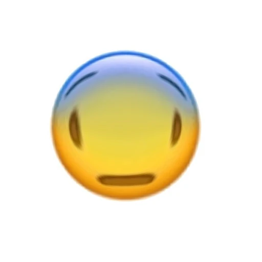 Figurinha: Emoji chocado