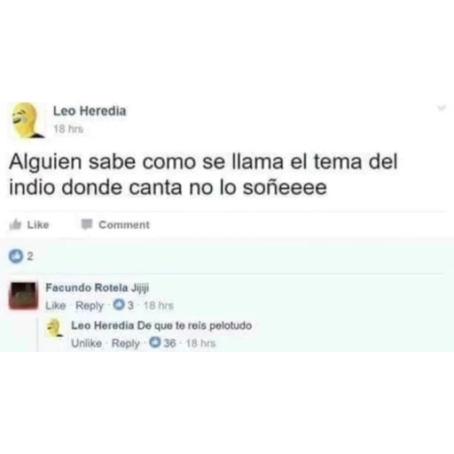 Figurinha: Leo Heredia e sua pergunta
