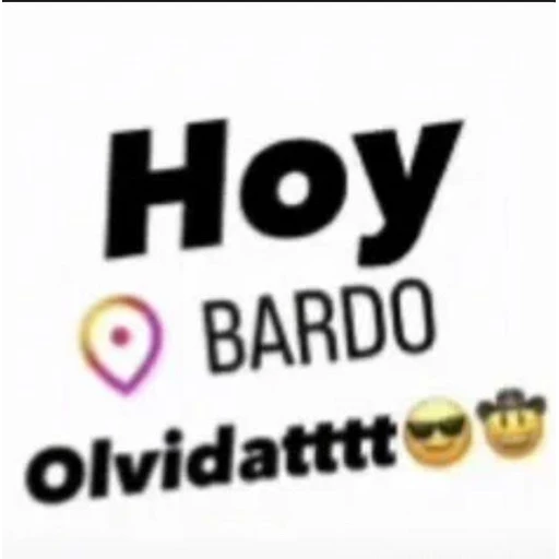 Figurinha: Hoy Bardo Olvidattt