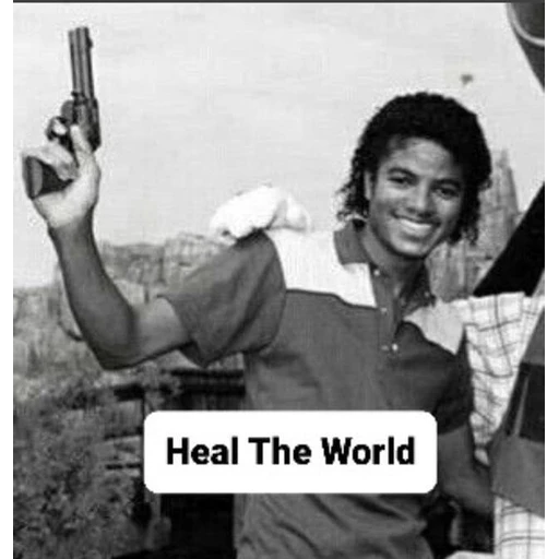 Figurinha: Michael Jackson: Heal The World