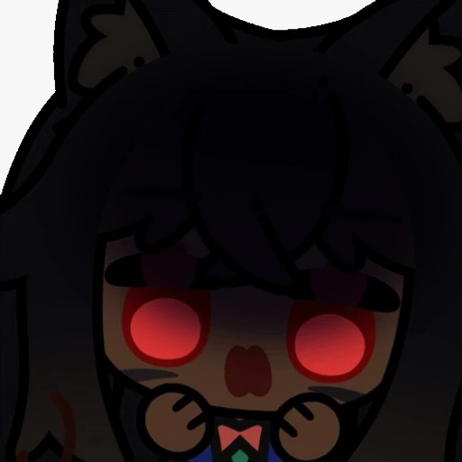 Sticker: Sticker de gato oscuro