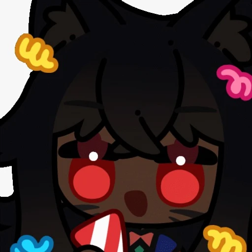 Sticker: Excited Cat-girl Sticker