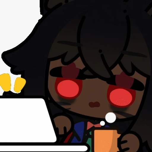 Sticker: Trabajando en la PC