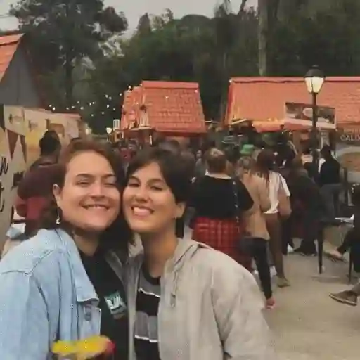 Sticker: Friends cheering for Brazil