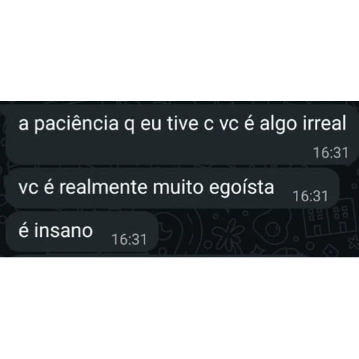 Figurinha: A paciência que tive