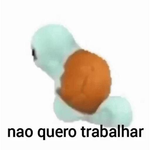 Sticker: Squirtle: No quiero trabajar
