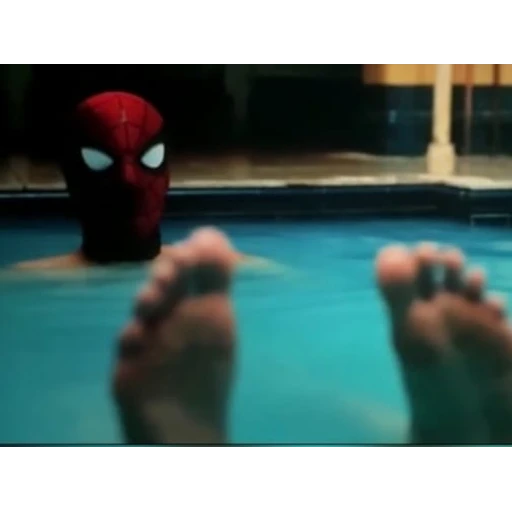 Figurinha: Homem-Aranha relaxando