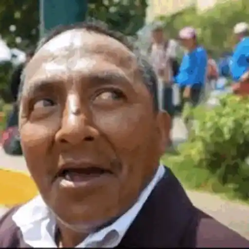 Figurinha: Homem olhando para o lado