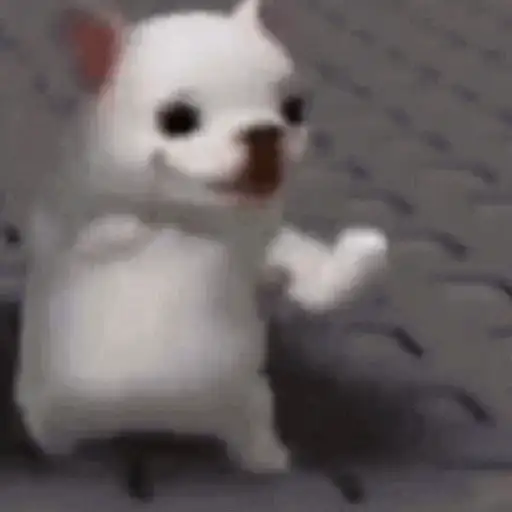 Figurinha: Cachorrinho Dançante