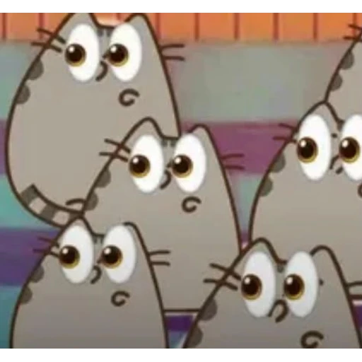 Figurinha: Pusheen Confusa