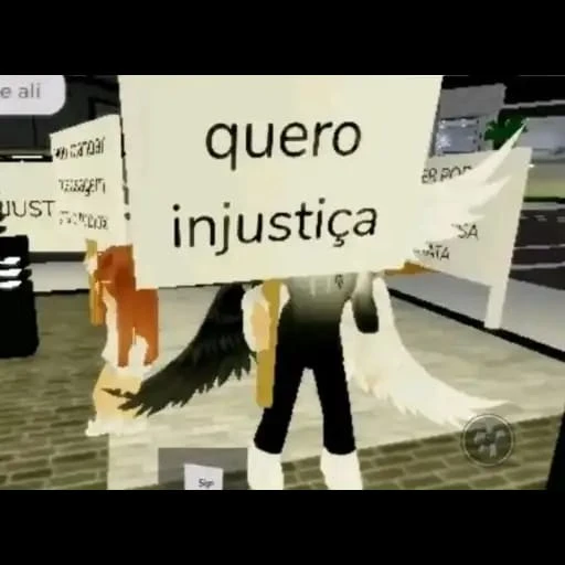 Sticker: I want injustice