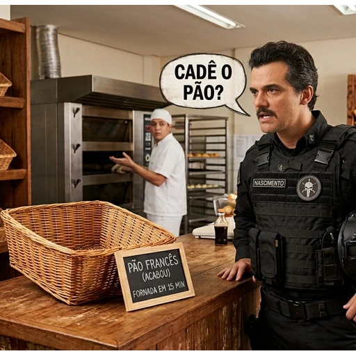 Figurinha: Nascimento: Cadê o pão?