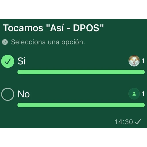 Figurinha: Enquete WhatsApp