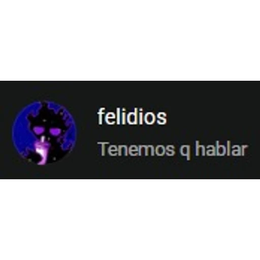 Figurinha: felidios - Temos que falar