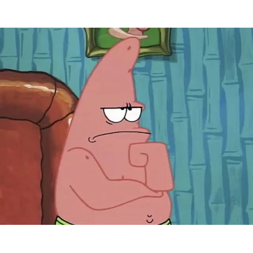 Sticker: Thinking Patrick Star