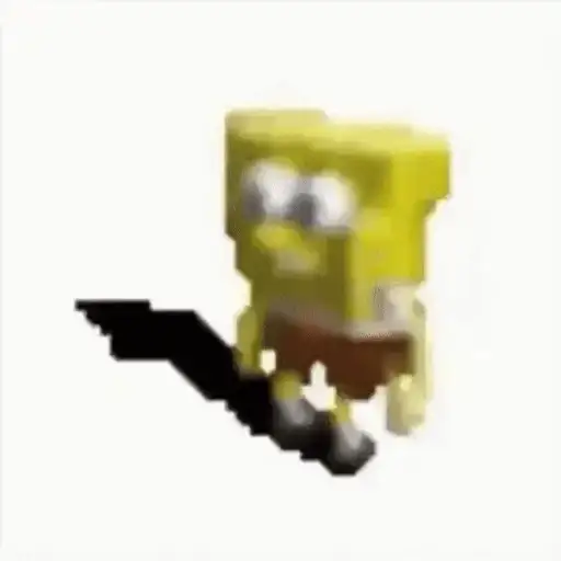 Sticker: Bob Esponja bailando