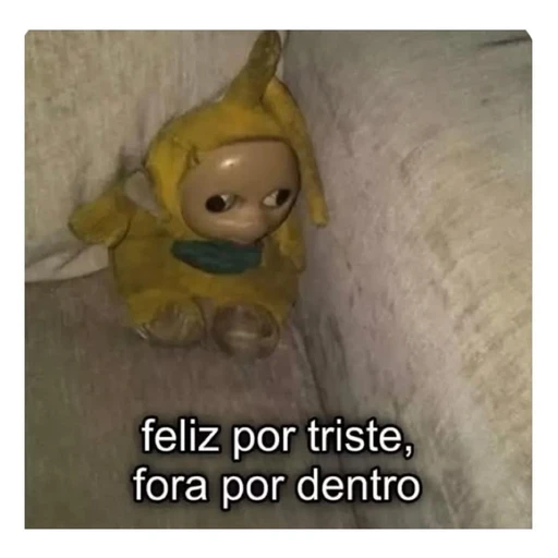 Sticker: Feliz afuera, triste adentro