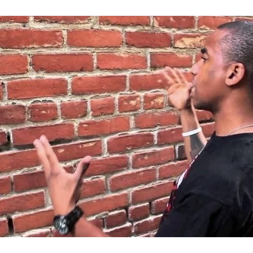 Figurinha: Falando com a parede