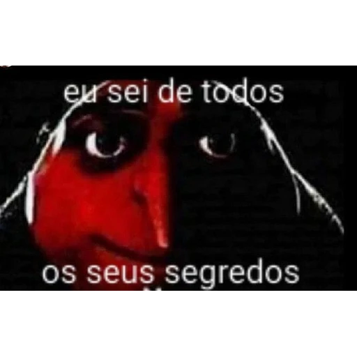 Figurinha: Gru sabe seus segredos
