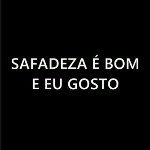 Figurinha: Safadeza é bom e eu gosto