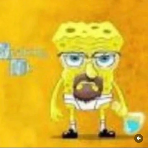 Sticker: SpongeBob Heisenberg