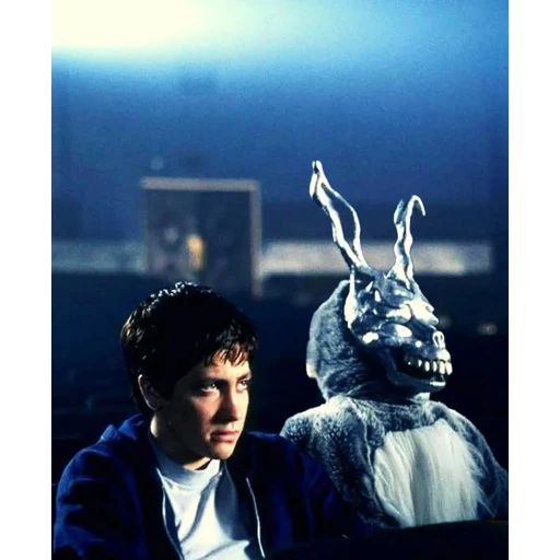 Figurinha: Donnie Darko e Frank