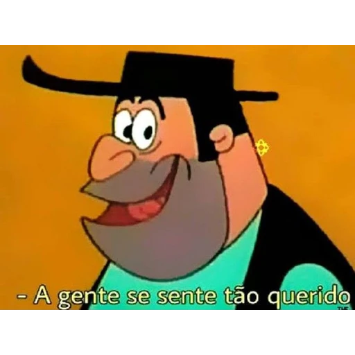 Figurinha: A gente se sente tão querido