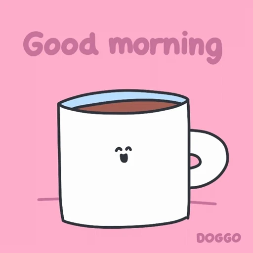 Sticker: Good morning with Doggo