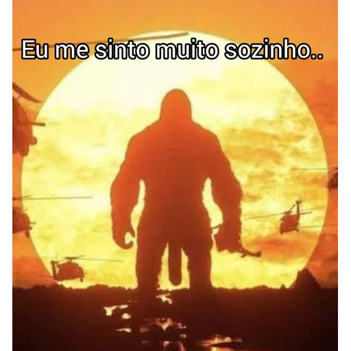 Figurinha: Eu me sinto muito sozinho