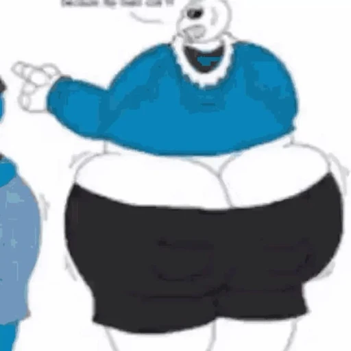 Figurinha: Sans Gordo