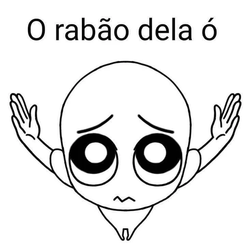 Figurinha: O rabão dela o