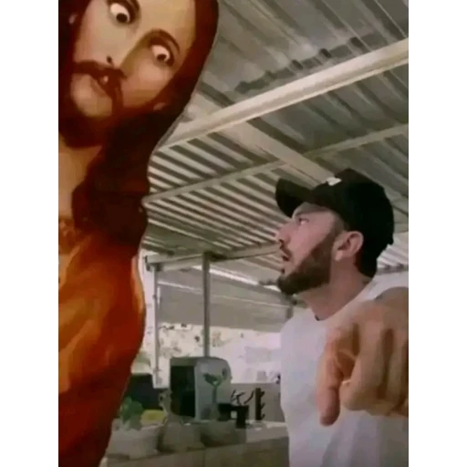Sticker: Shocked Jesus