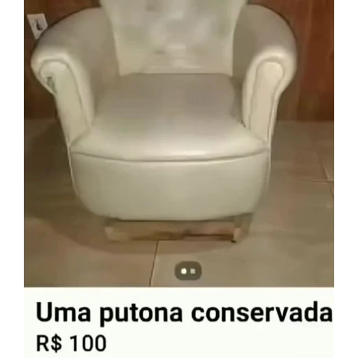 Figurinha: Poltrona conservada