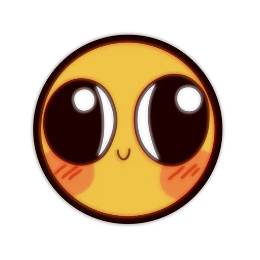Figurinha: Cara de bebê fofo emoji