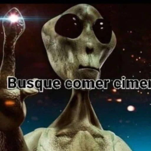 Figurinha: Busque comer cimento