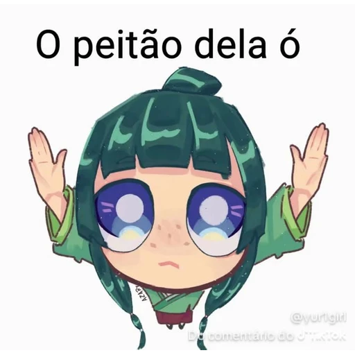 Figurinha: O peitão dela ó