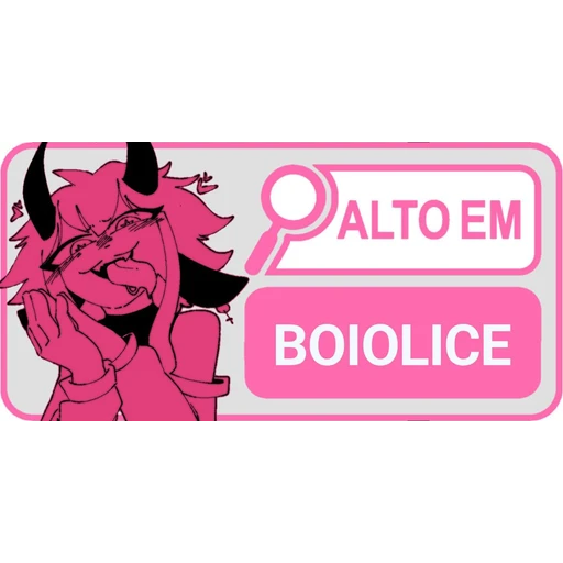 Figurinha: Alto em Boiolice