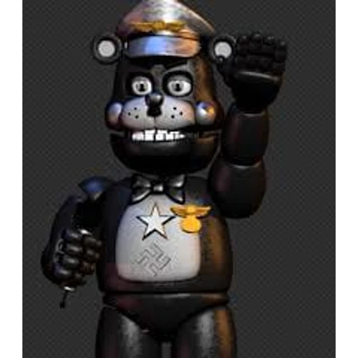 Figurinha: Freddy com símbolo nazista