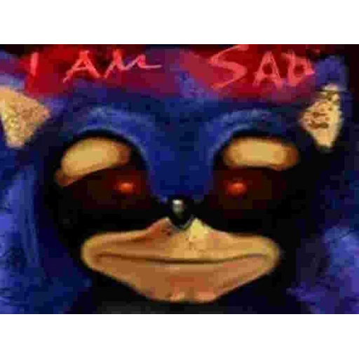 Figurinha: Sonic.exe - Eu Estou Triste